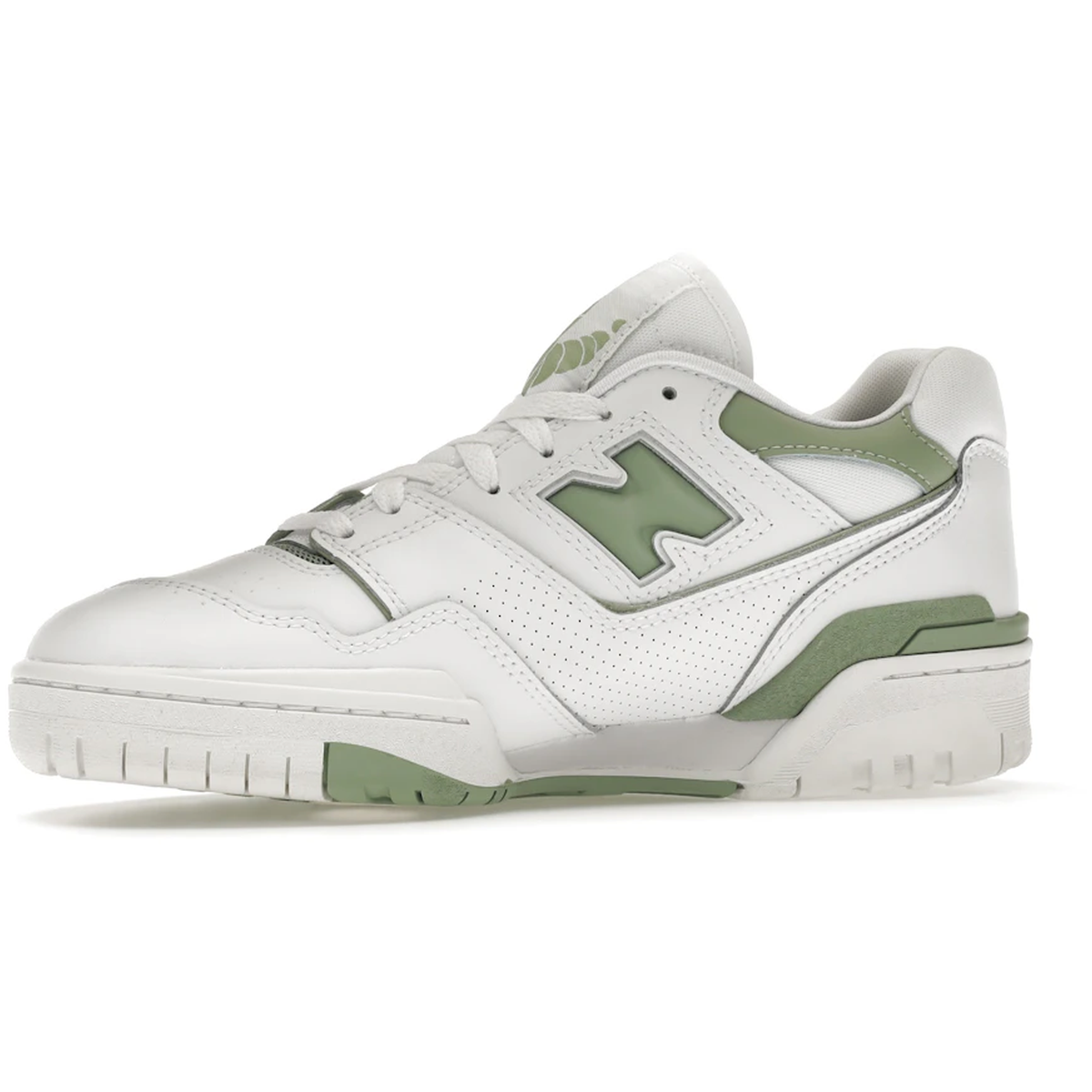 Miniatyrbild av New Balance 550 White Mint Green 3
