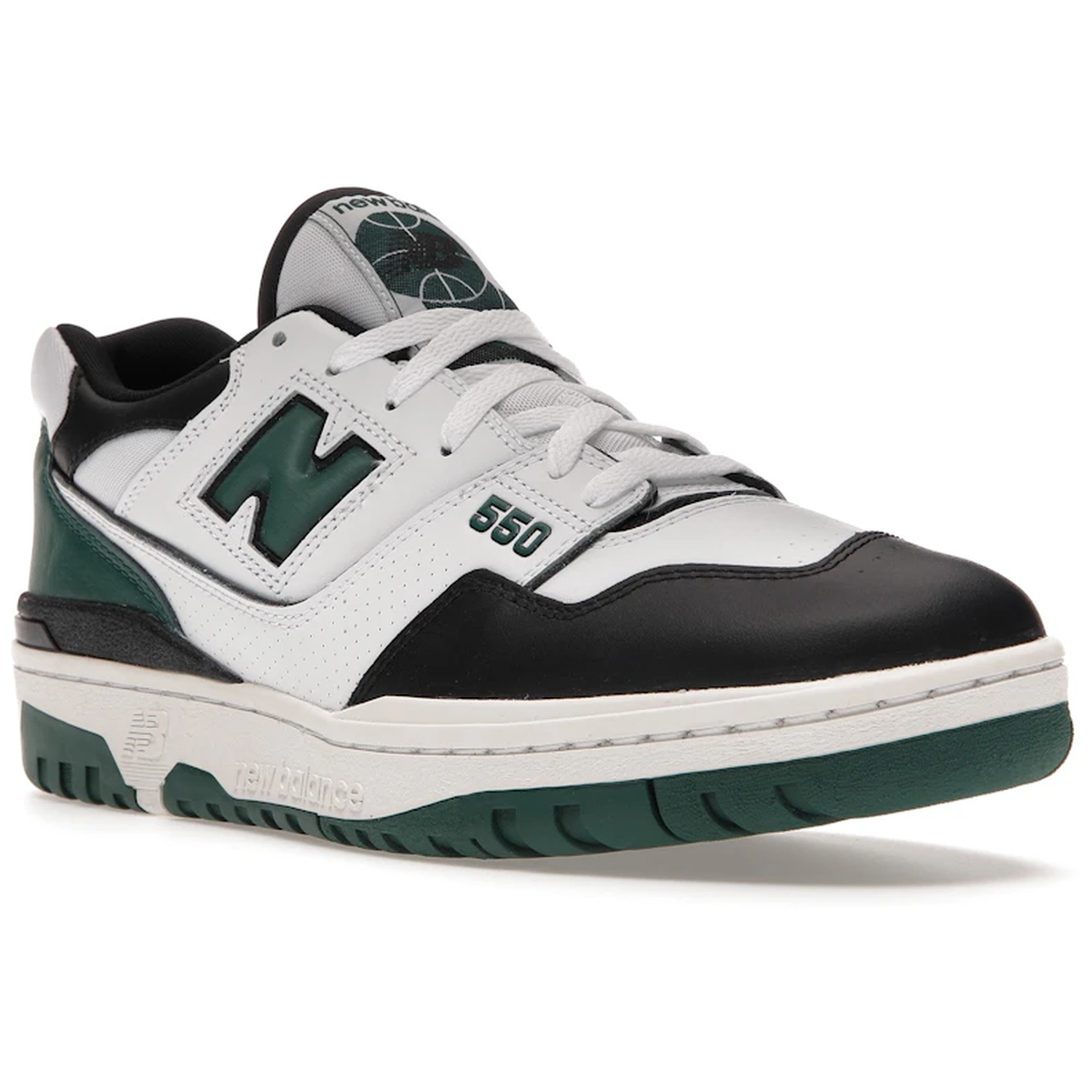 Miniatyrbild av New Balance 550 White Green Black 2