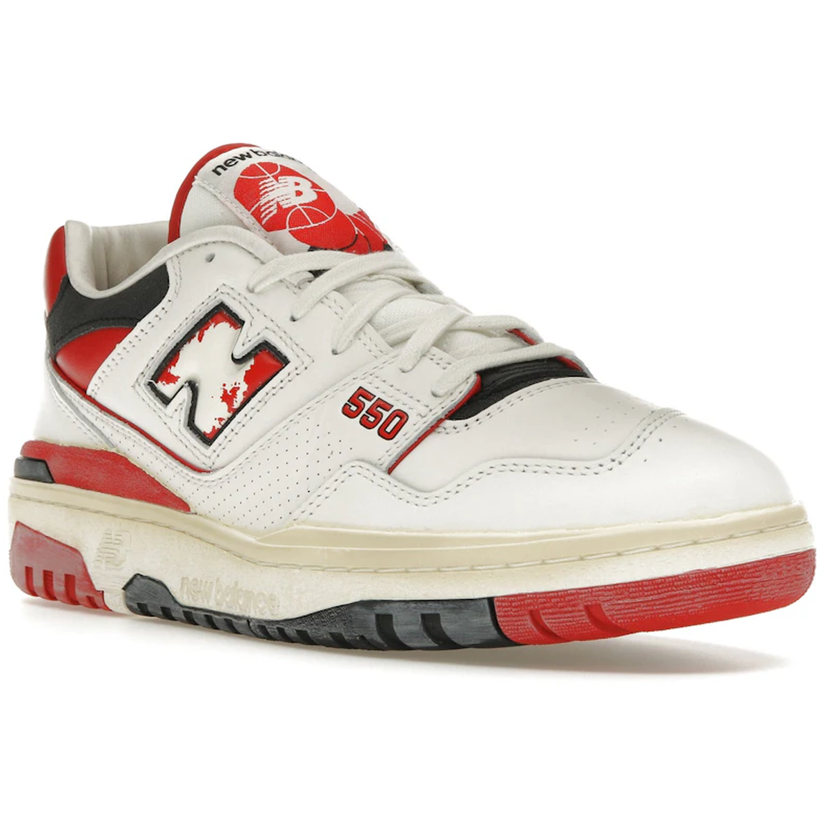 Miniatyrbild av New Balance 550 Vintage Pack Team Red 2