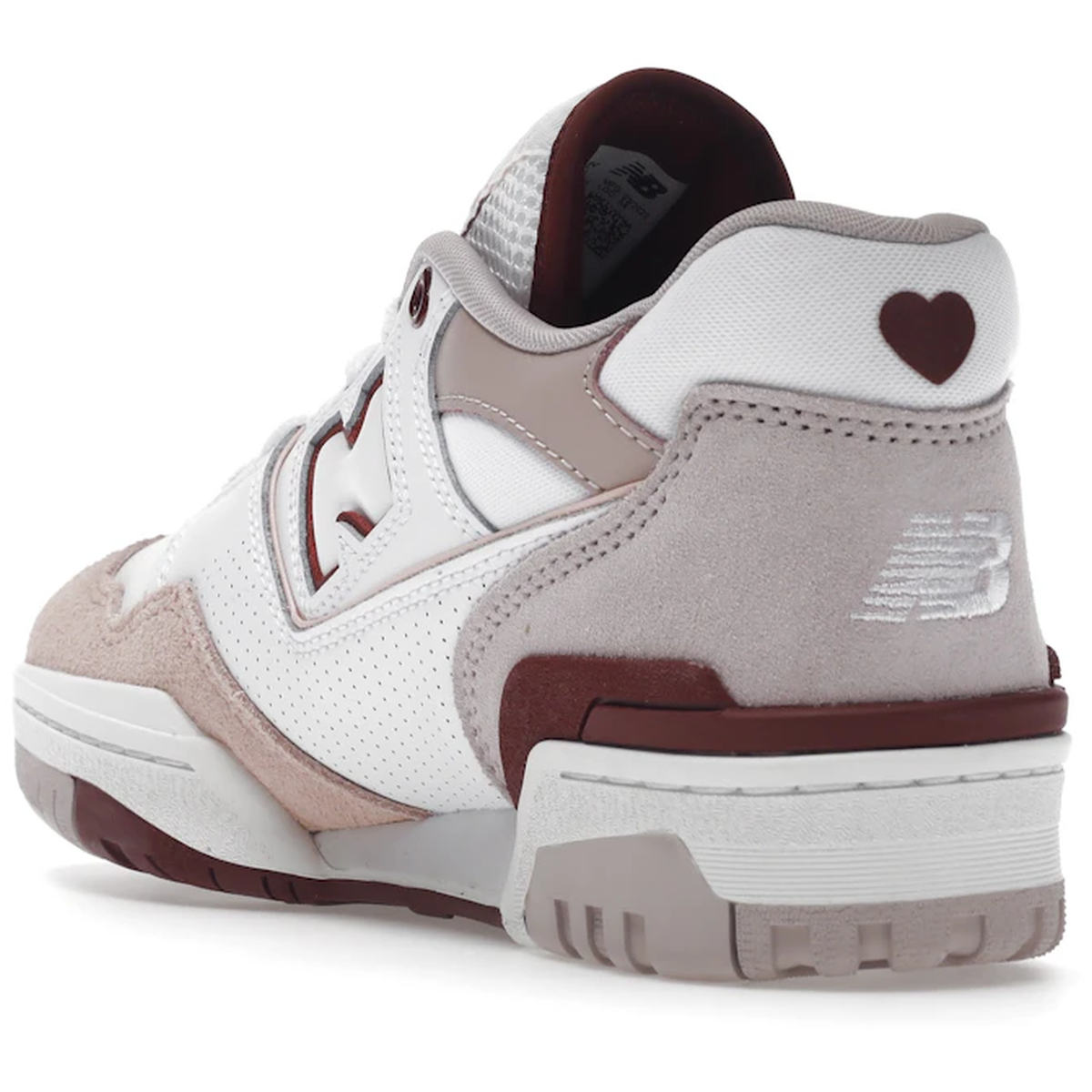 Miniatyrbild av New Balance 550 White Scarlet 4