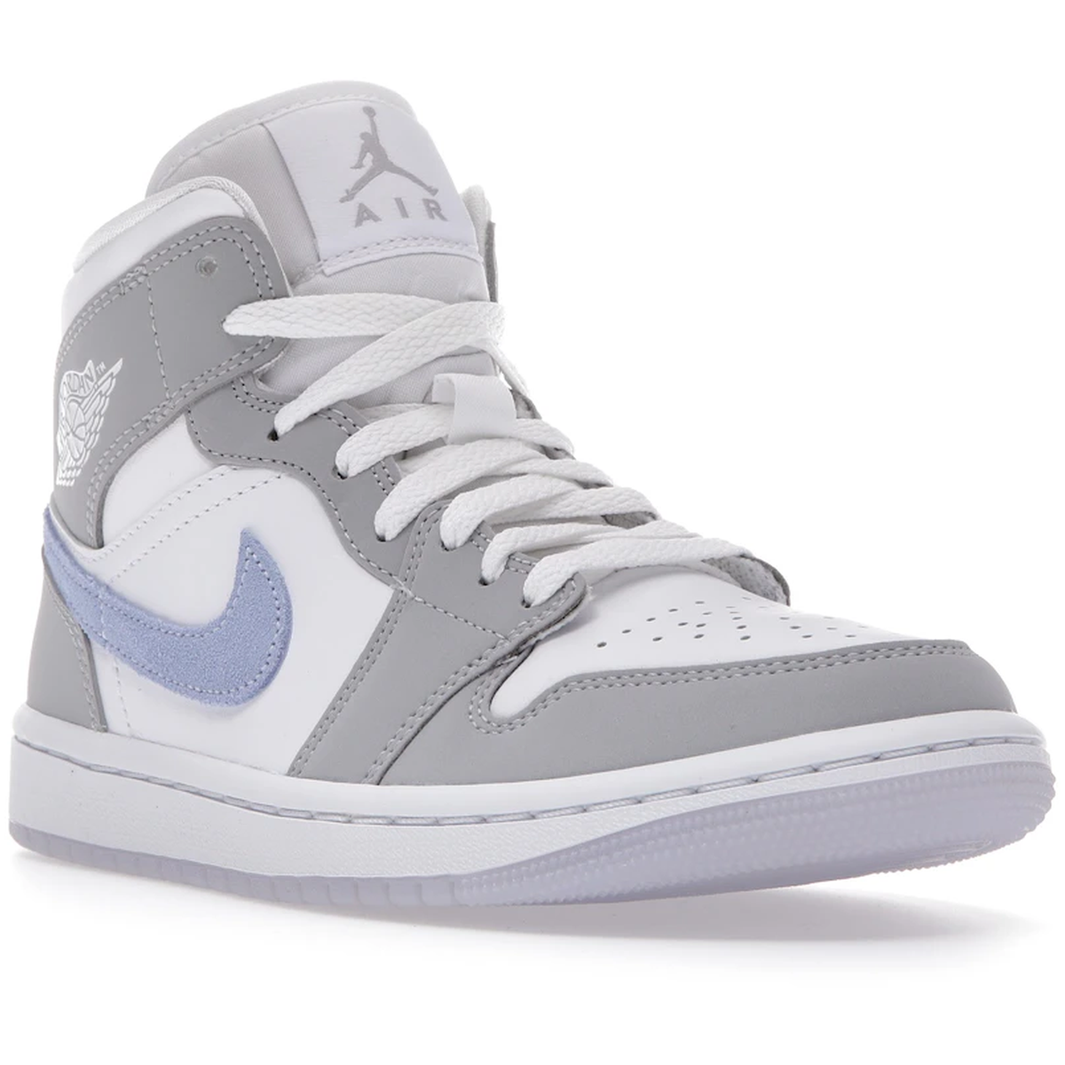 Miniatyrbild av Air Jordan 1 Mid Wolf Grey Aluminum 2