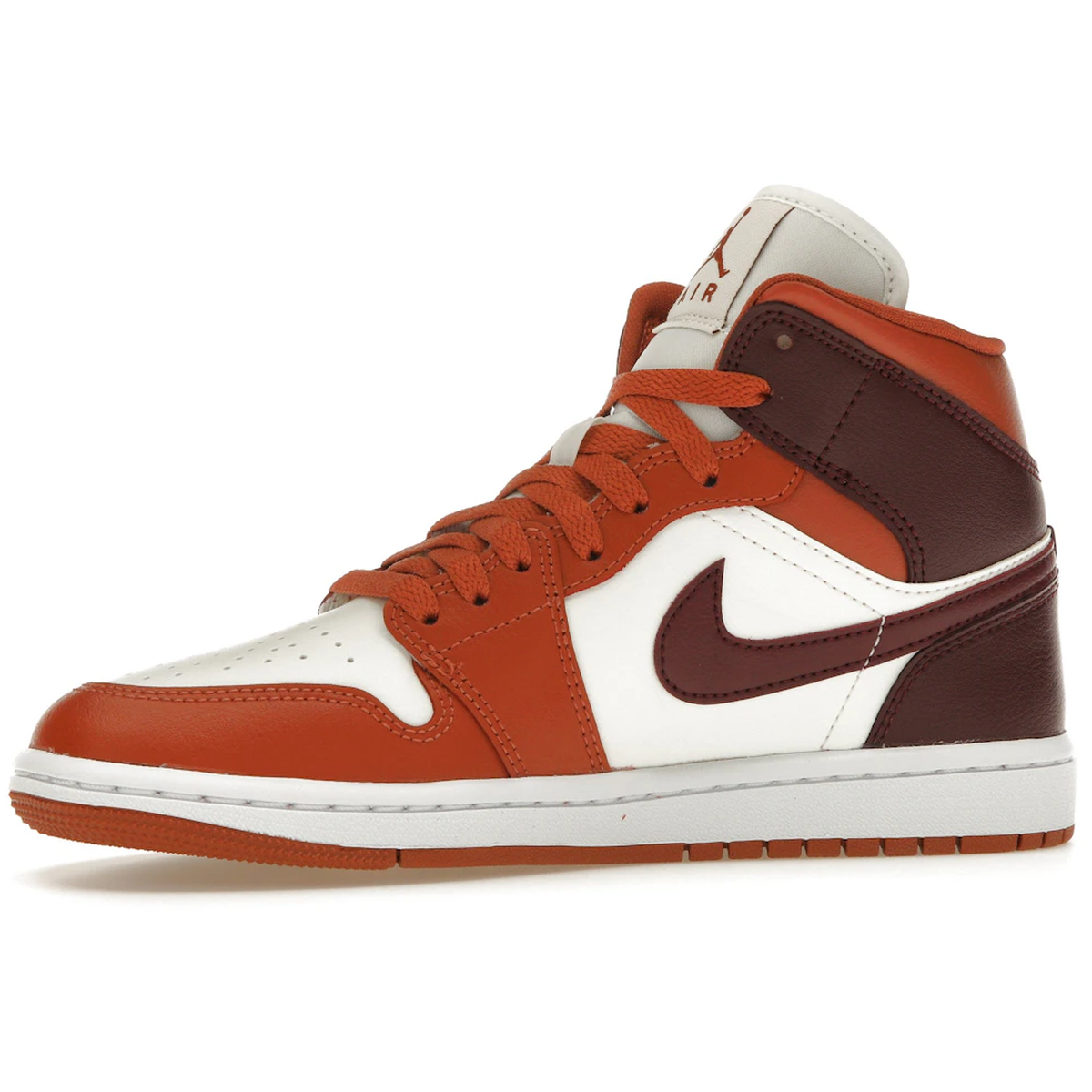 Miniatyrbild av Air Jordan 1 Mid Dusty Peach Night Maroon 3