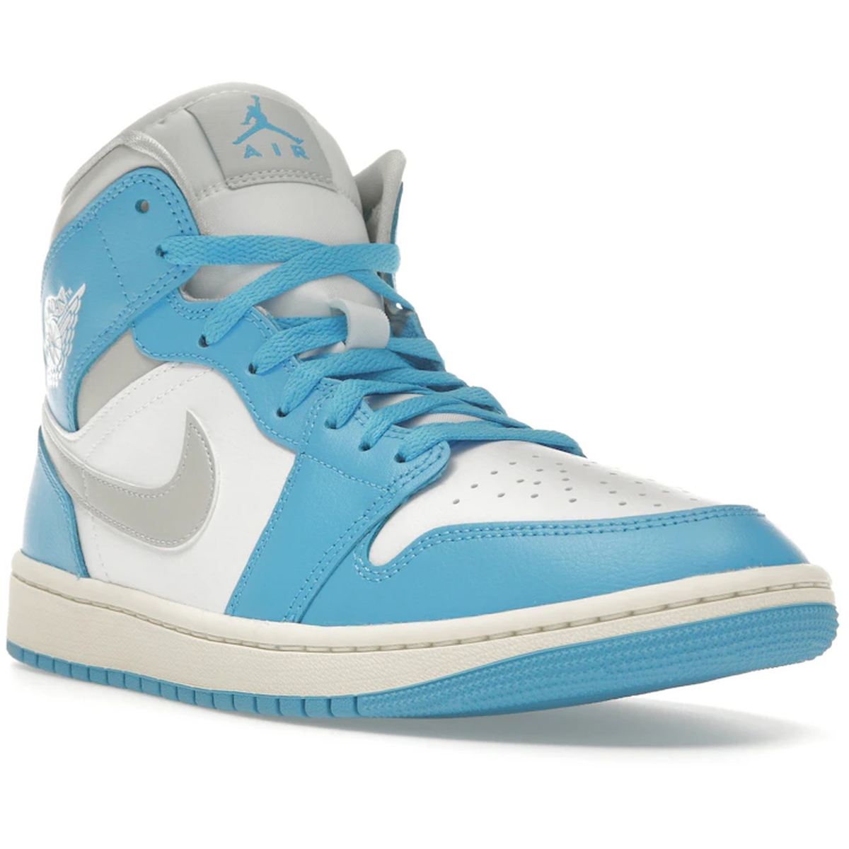 Miniatyrbild av Air Jordan 1 Mid Dark Powder Blue White Sail Neutral Grey 2