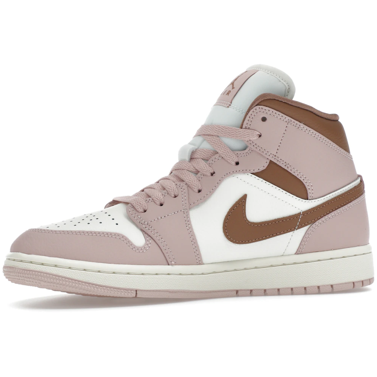 Miniatyrbild av Air Jordan 1 Mid Pink Oxford Brown  3