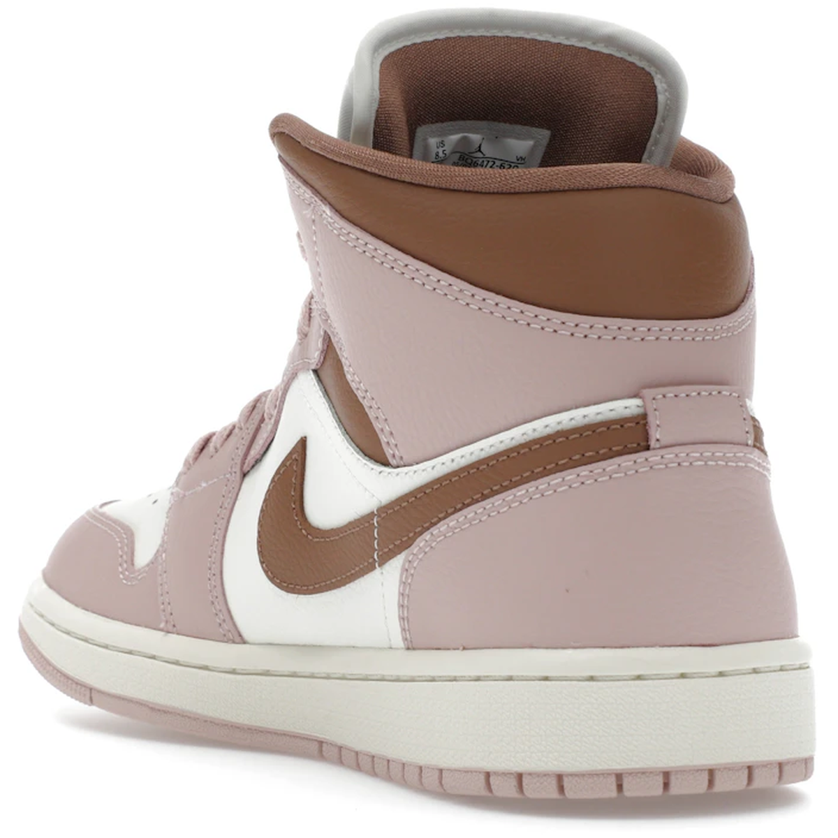 Miniatyrbild av Air Jordan 1 Mid Pink Oxford Brown  4