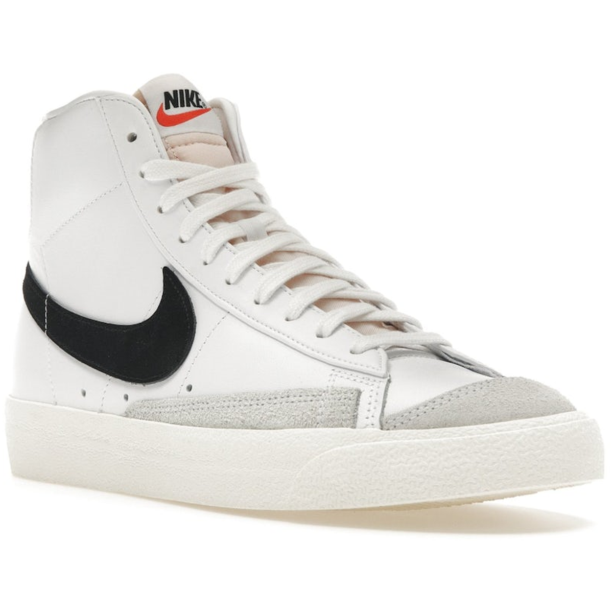 Miniatyrbild av Nike Blazer Mid 77 Vintage White Black 2