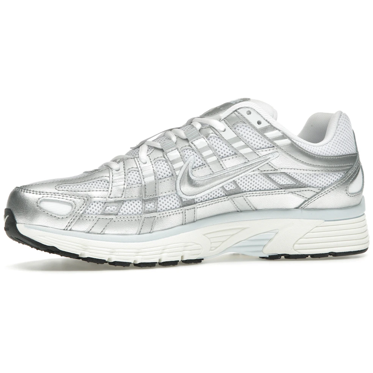 Miniatyrbild av Nike P-6000 White Blue Tint Sail Metallic Silver 3