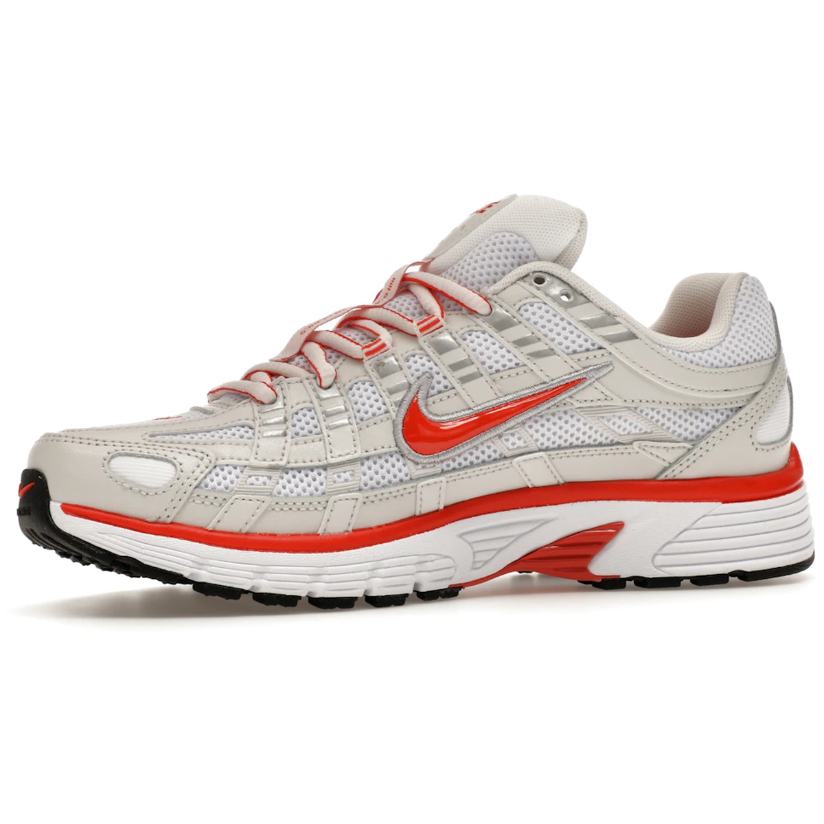 Miniatyrbild av Nike P-6000 White Platinum Tint Black Picante Red 3