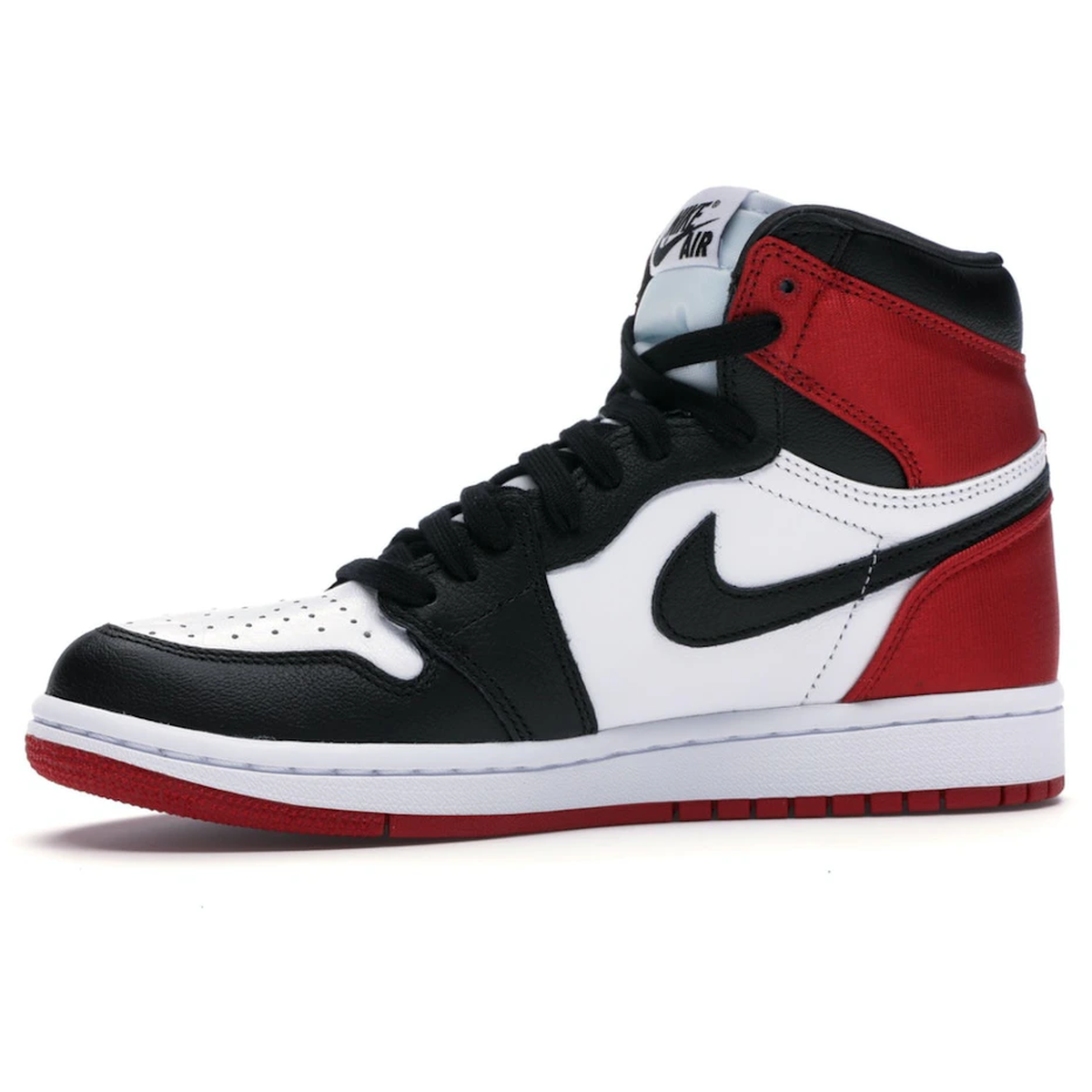 Miniatyrbild av Air Jordan 1 Retro High Satin Black Toe 3