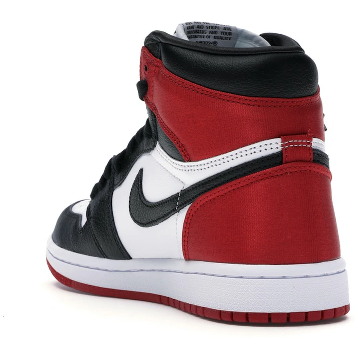 Miniatyrbild av Air Jordan 1 Retro High Satin Black Toe 4