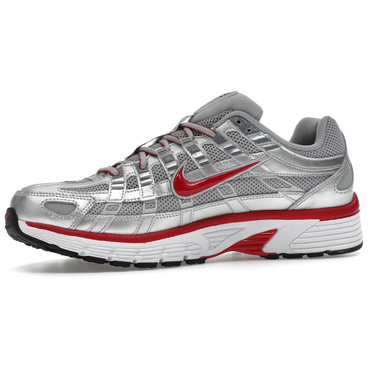 Miniatyrbild av Nike P-6000 Metallic Silver Gym Red 3