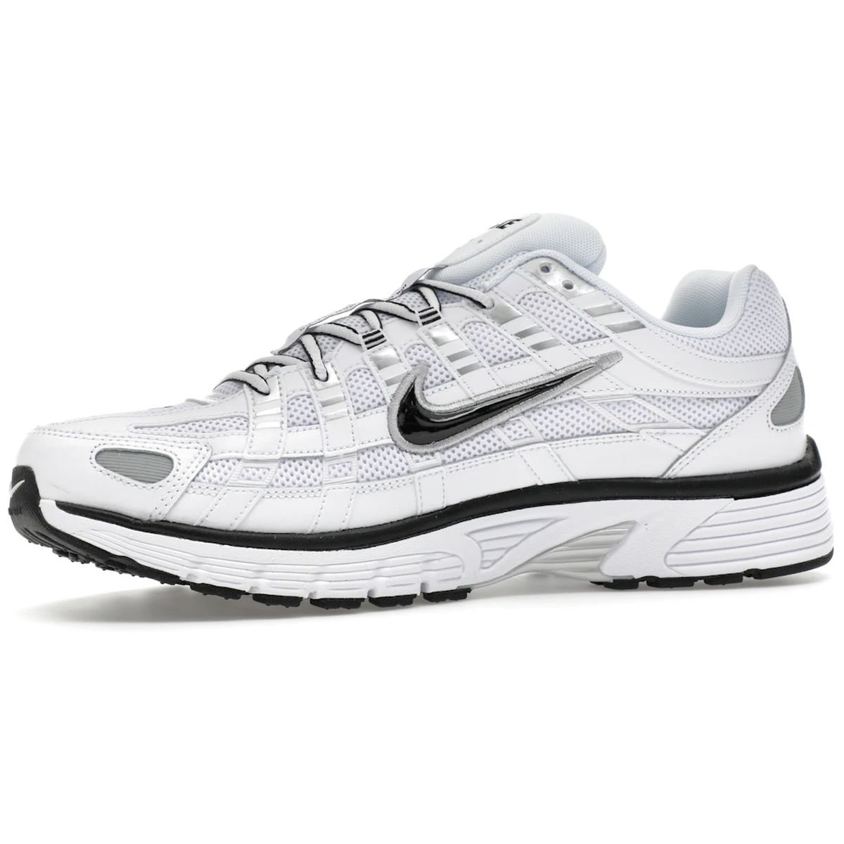 Miniatyrbild av Nike P-6000 White Metallic Silver Black 3