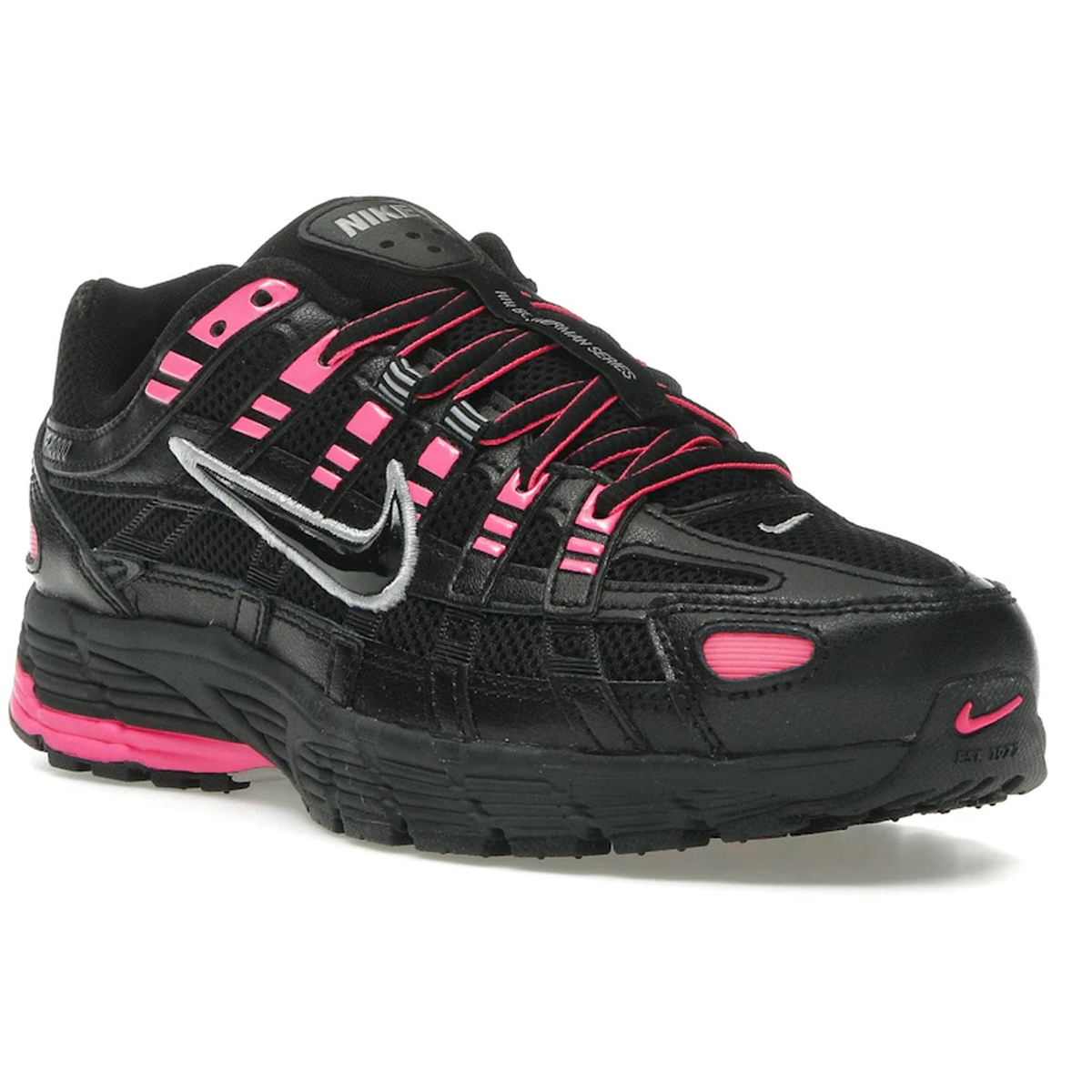 Miniatyrbild av Nike P-6000 Pink Blast Metallic Silver Black 2