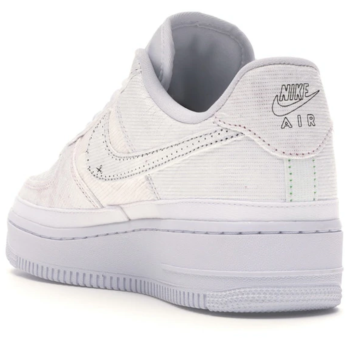 Miniatyrbild av Nike Air Force 1 LX Reveal Black Swoosh 4