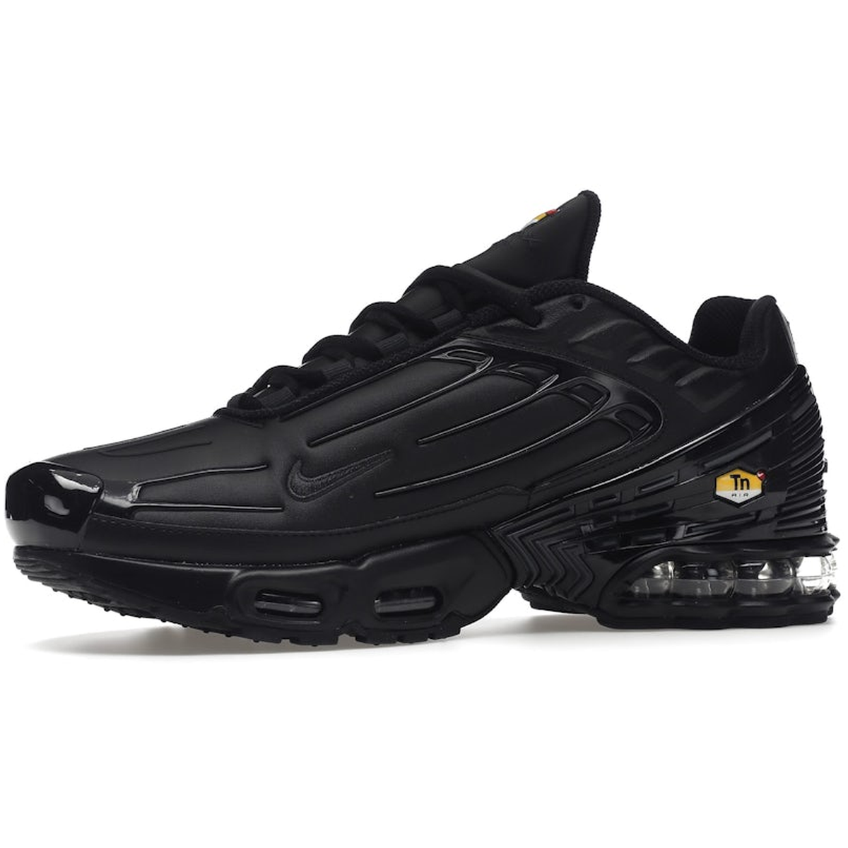 Miniatyrbild av Nike Air Max Plus 3 Leather Black 3