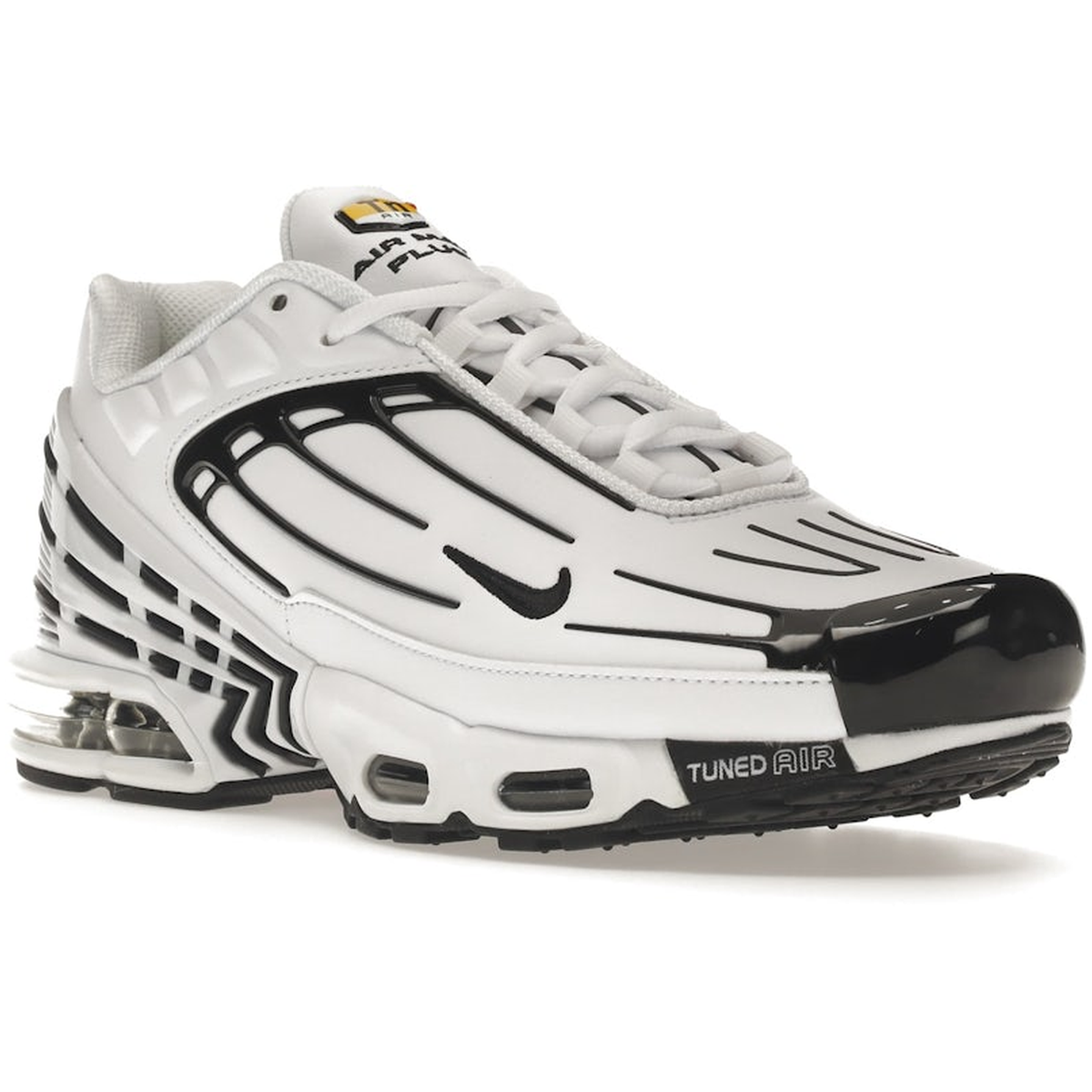 Miniatyrbild av Nike Air Max Plus 3 Leather White Black 2