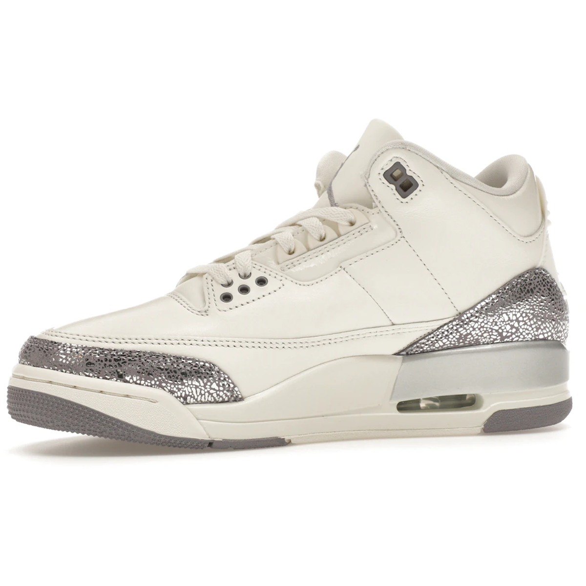 Miniatyrbild av Air Jordan 3 Retro Sail Cement Grey 3