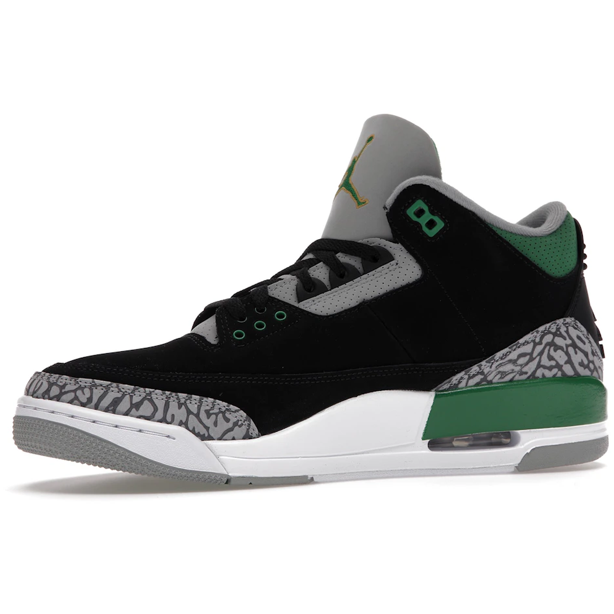 Miniatyrbild av Air Jordan 3 Retro Pine Green 3
