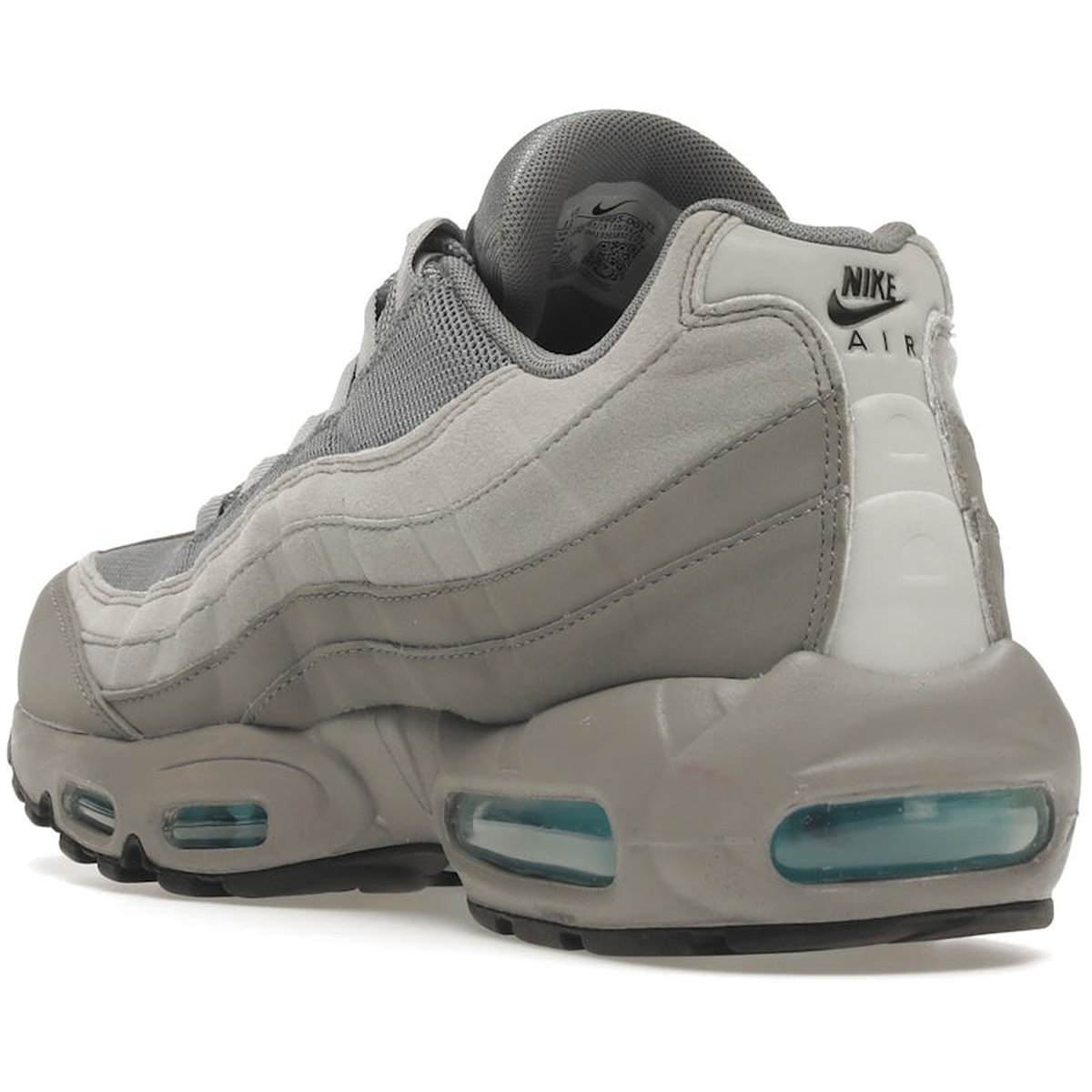 Miniatyrbild av Nike Air Max 95 Retro Logo Grey Aqua 4
