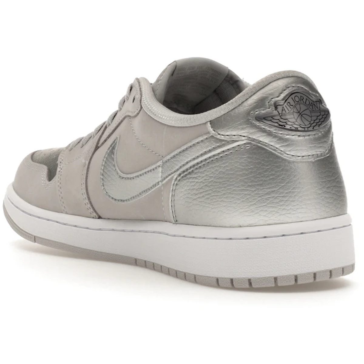 Miniatyrbild av Air Jordan 1 Low OG Metallic Silver 4