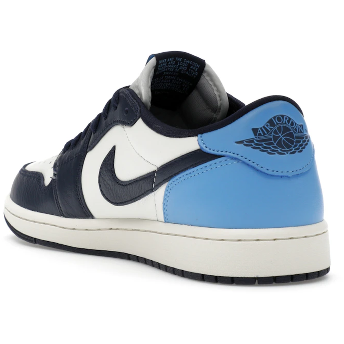 Miniatyrbild av Air Jordan 1 Low OG Obsidian UNC 4