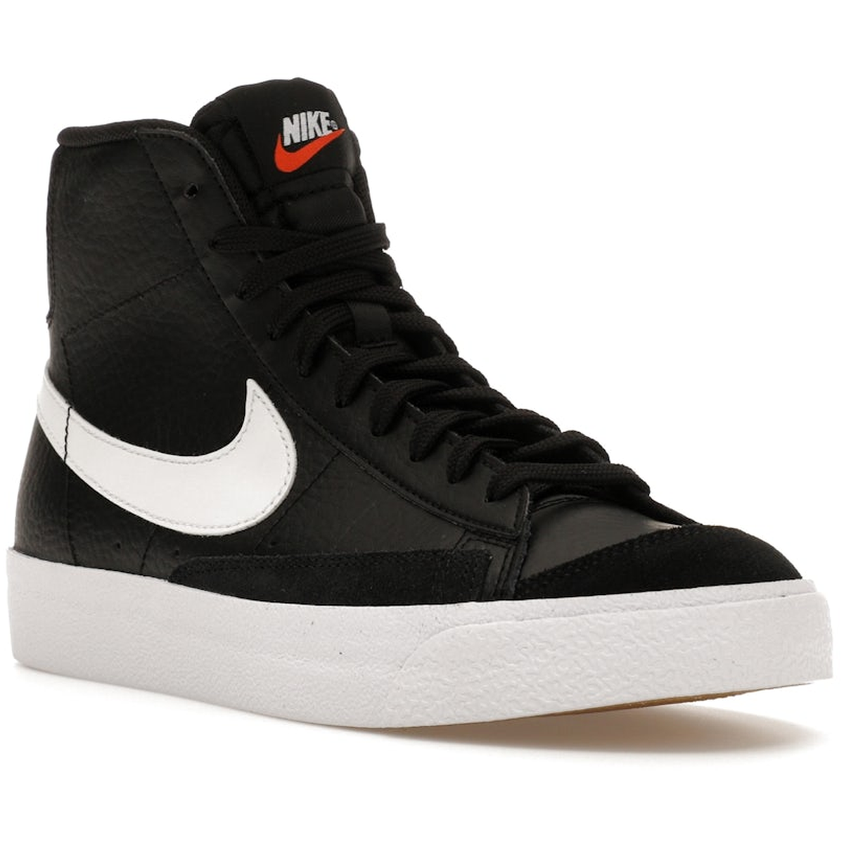 Miniatyrbild av Nike Blazer Mid 77 Black White  2