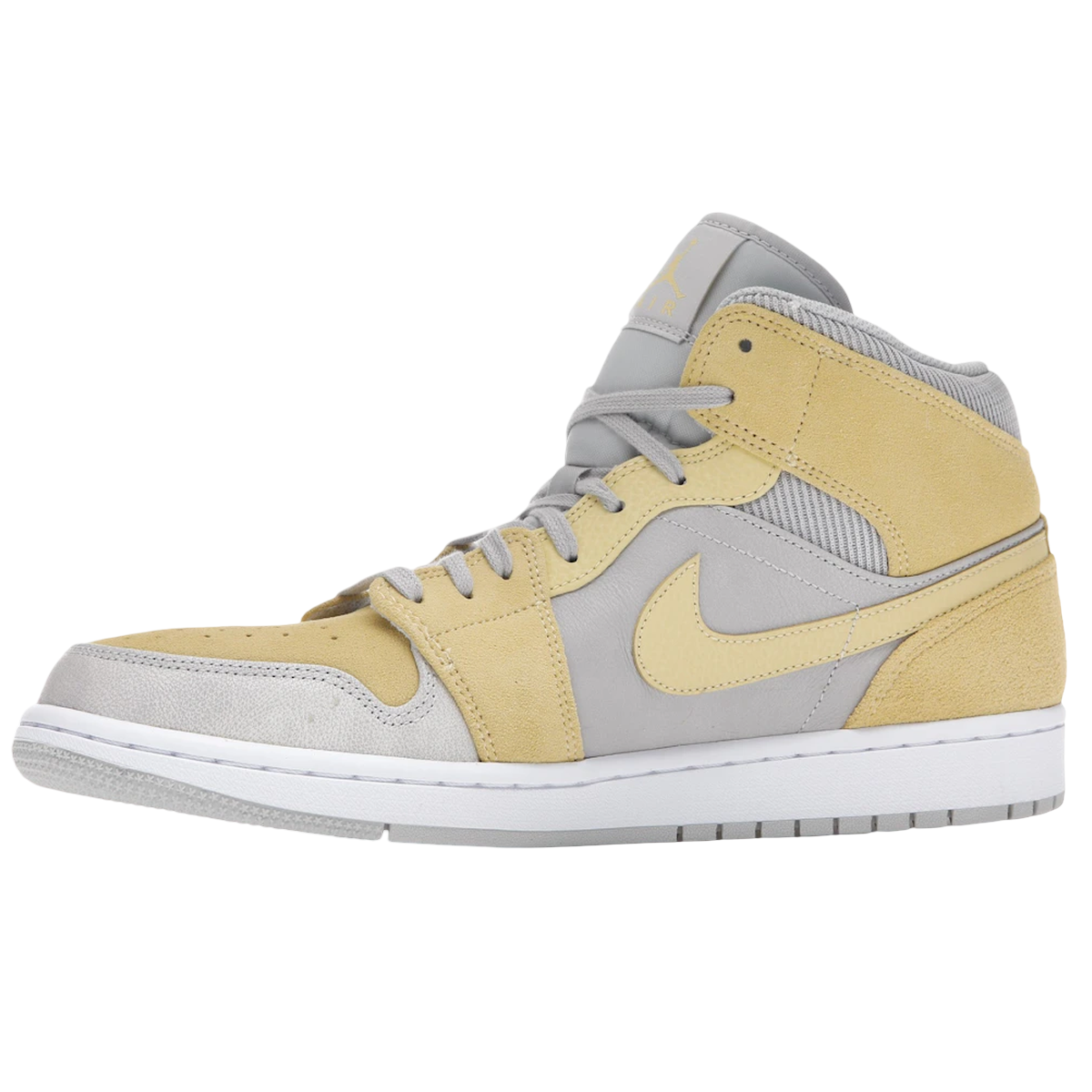 Miniatyrbild av Air Jordan 1 Mid Mixed Textures Yellow 3