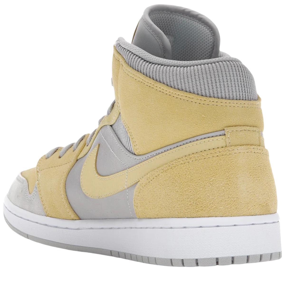 Miniatyrbild av Air Jordan 1 Mid Mixed Textures Yellow 4