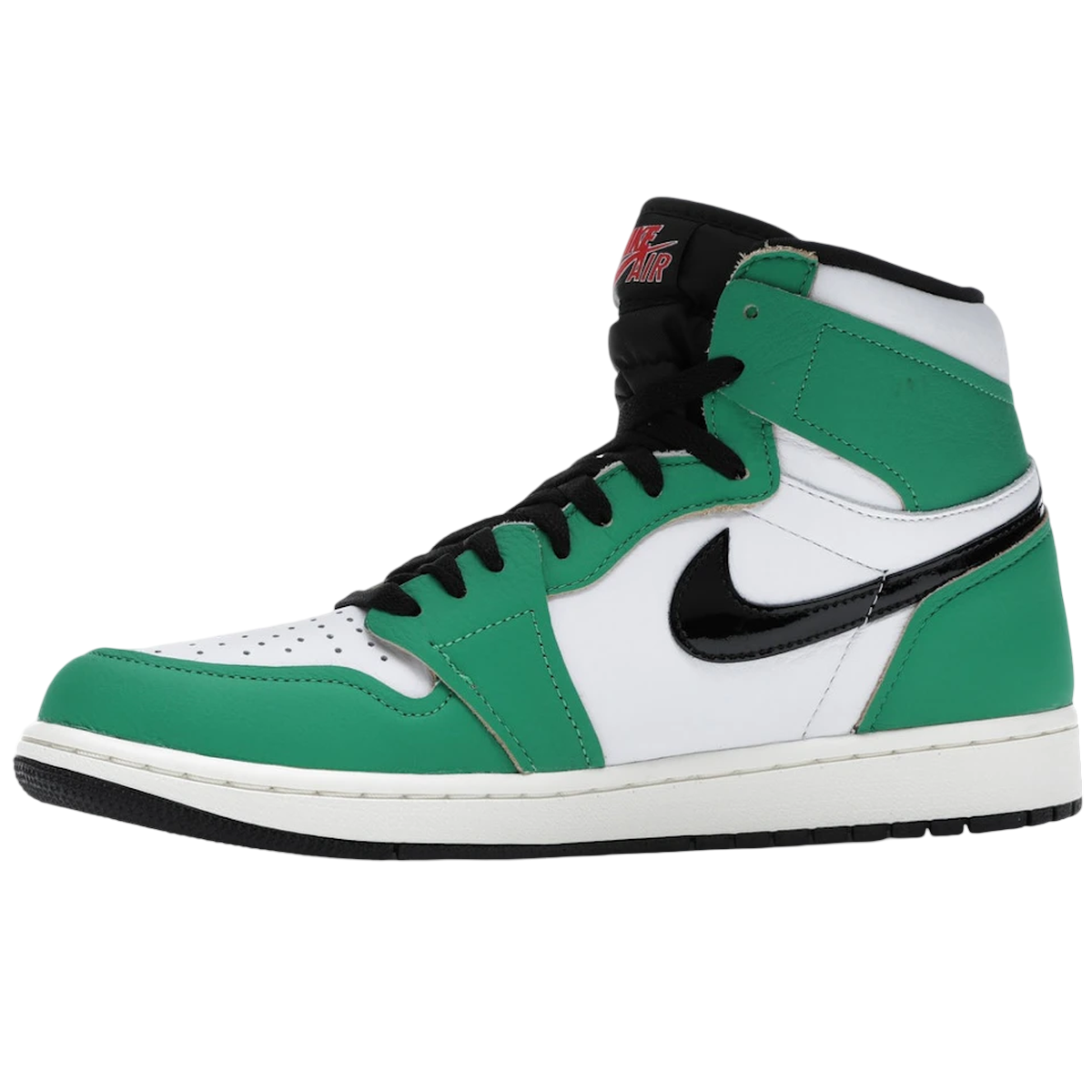 Miniatyrbild av Air Jordan 1 Retro High Lucky Green  3