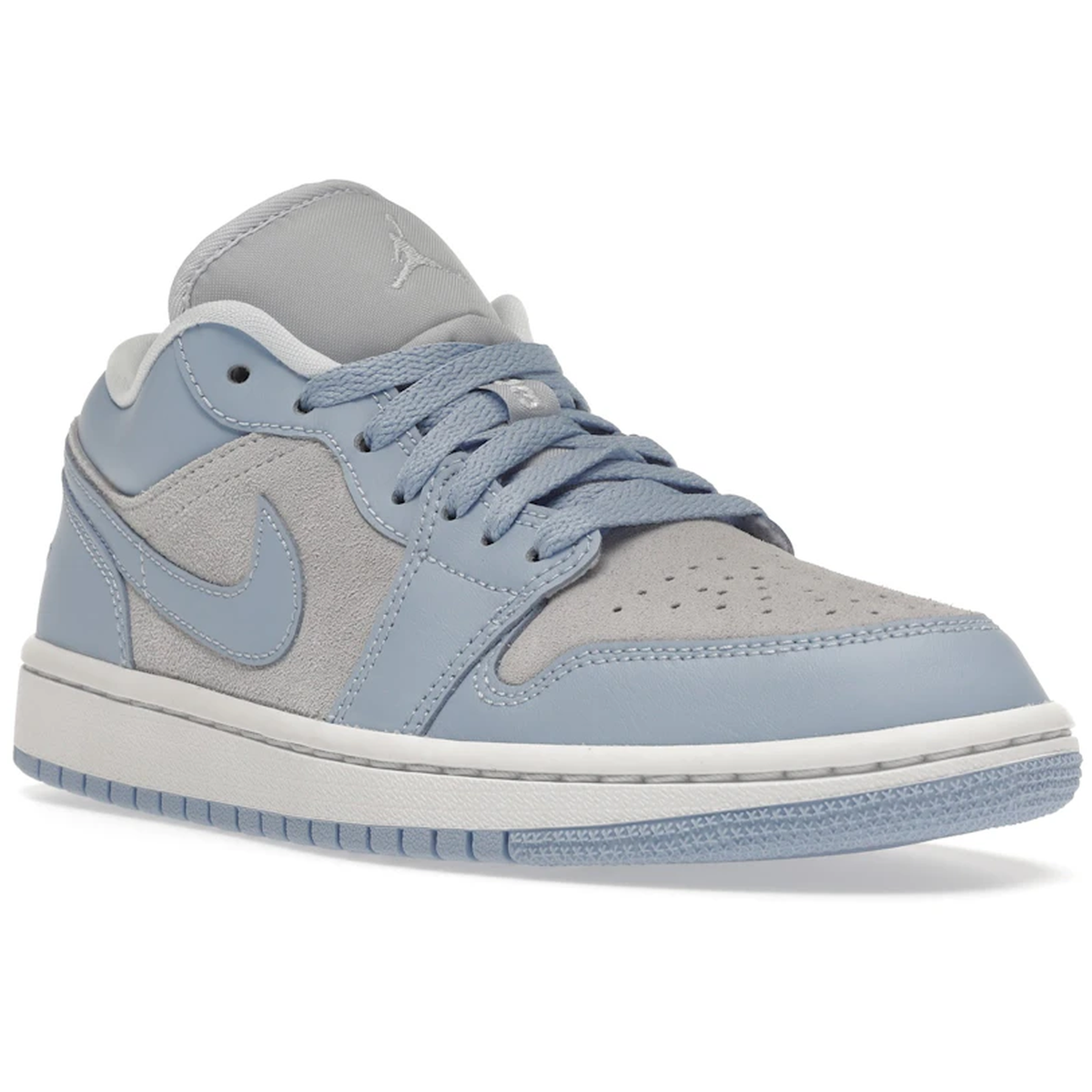 Miniatyrbild av Air Jordan 1 Low Football Grey Aluminum 2