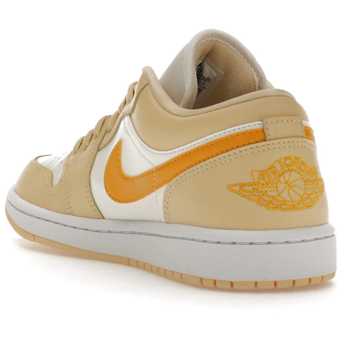 Miniatyrbild av Air Jordan 1 Low Sail Yellow Ochre  4