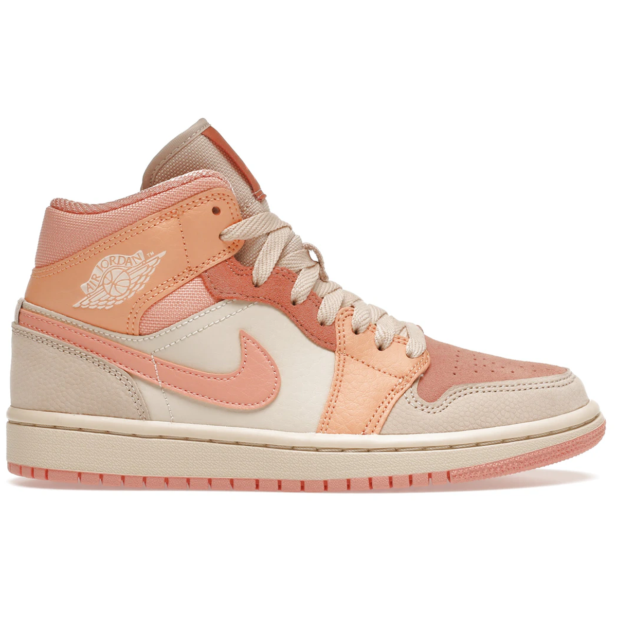 Air Jordan 1 Mid Apricot Orange