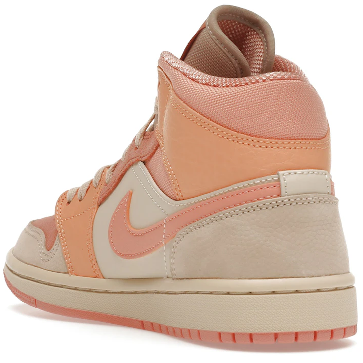 Miniatyrbild av Air Jordan 1 Mid Apricot Orange 4