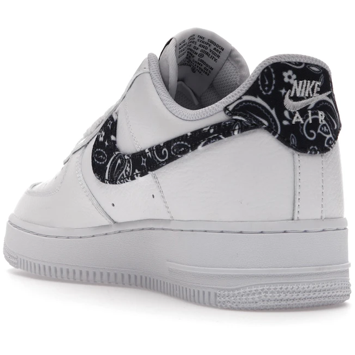 Miniatyrbild av Nike Air Force 1 Low '07 Essential White Black Paisley 4