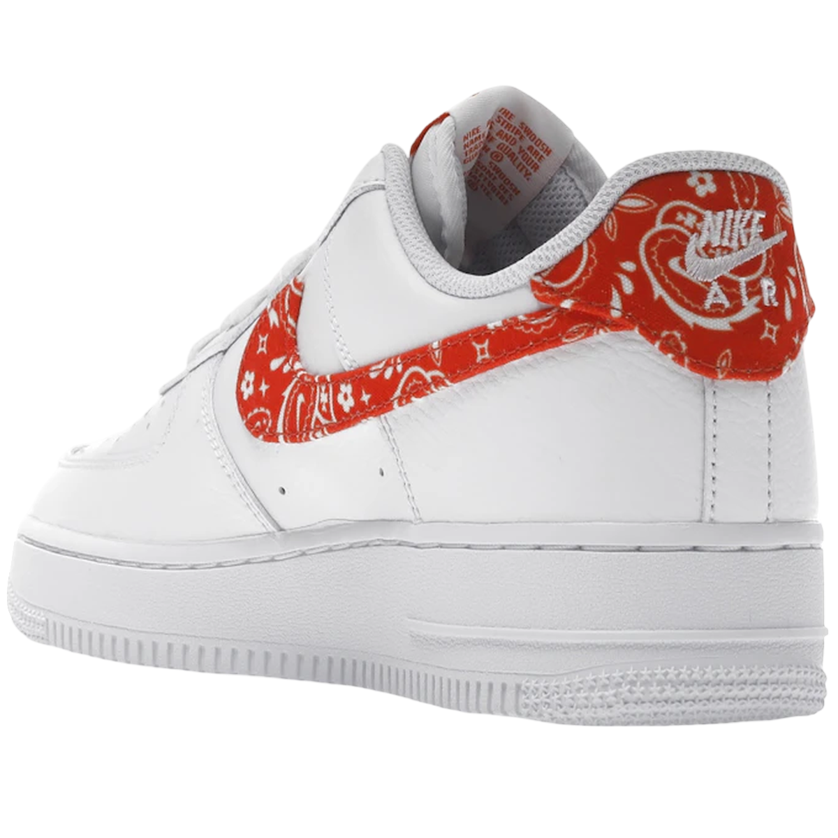 Miniatyrbild av Nike Air Force 1 Low Orange Paisley  4