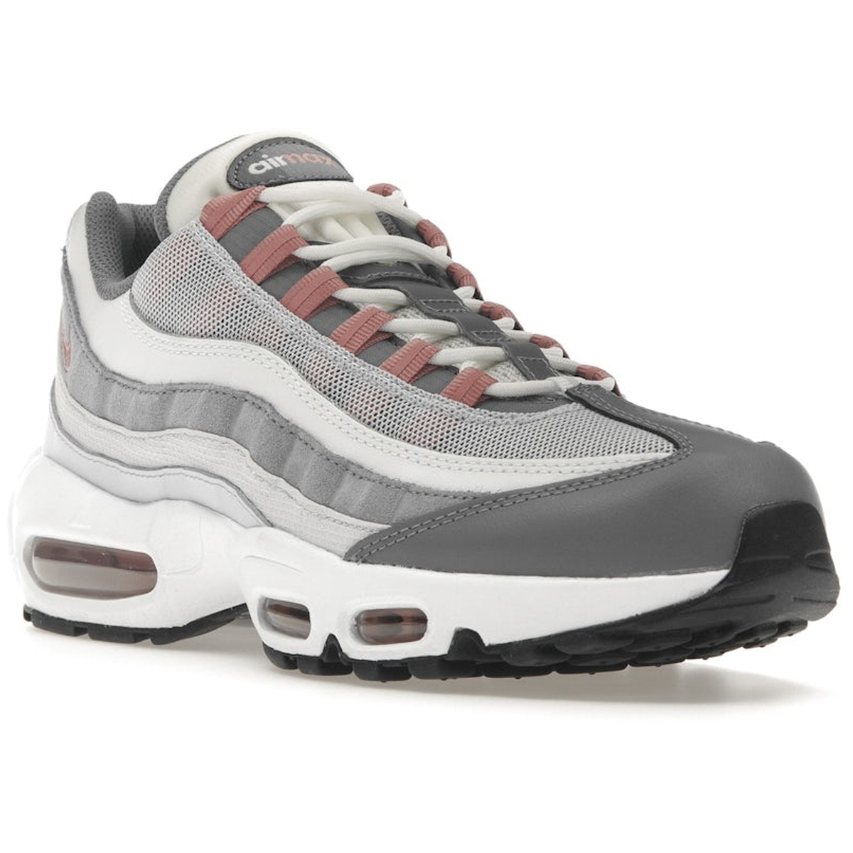 Miniatyrbild av Nike Air Max 95 Vast Grey Red Stardust 2