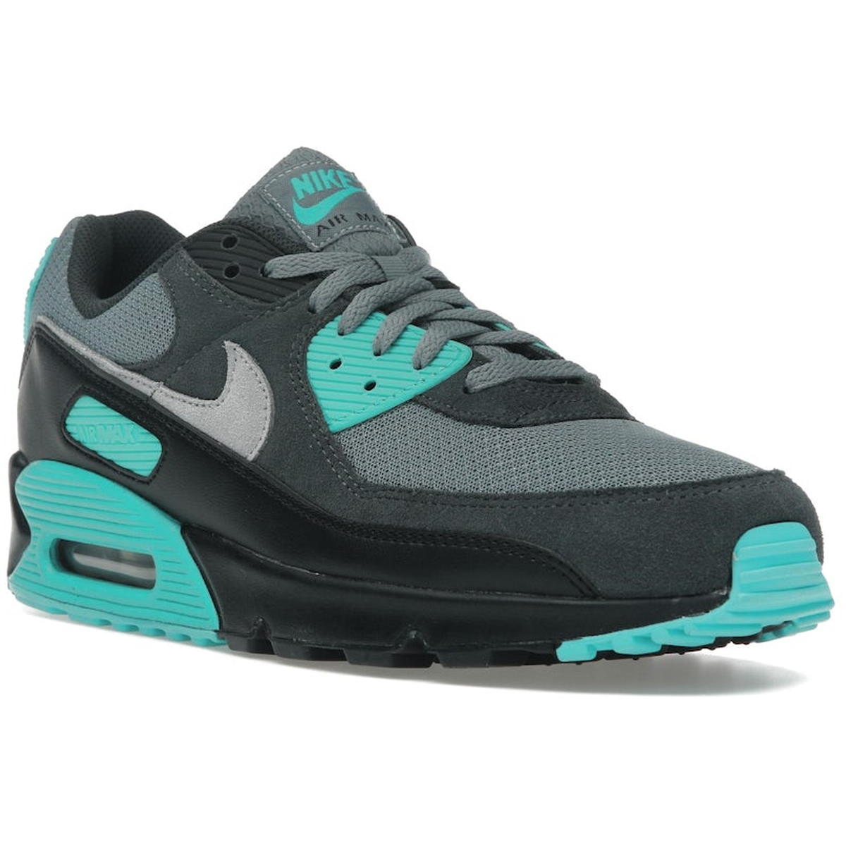 Miniatyrbild av Nike Air Max 90 Cool Grey Dusty Cactus Black Wolf Grey 2