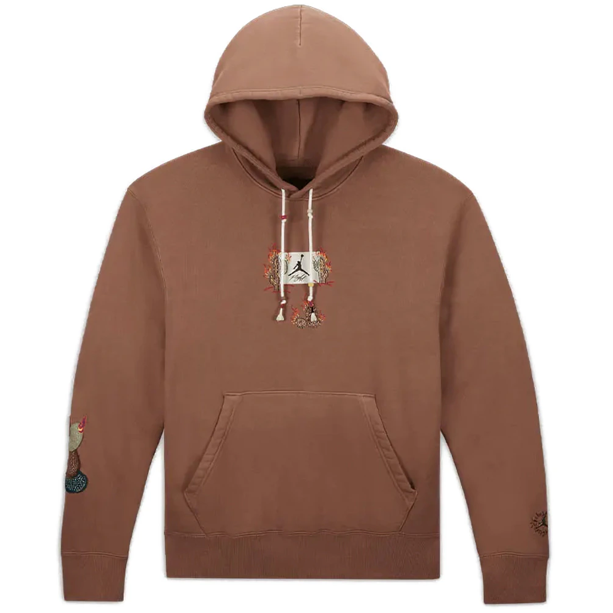 Travis Scott x Jordan Flight Graphic Hoodie Archaeo Brown