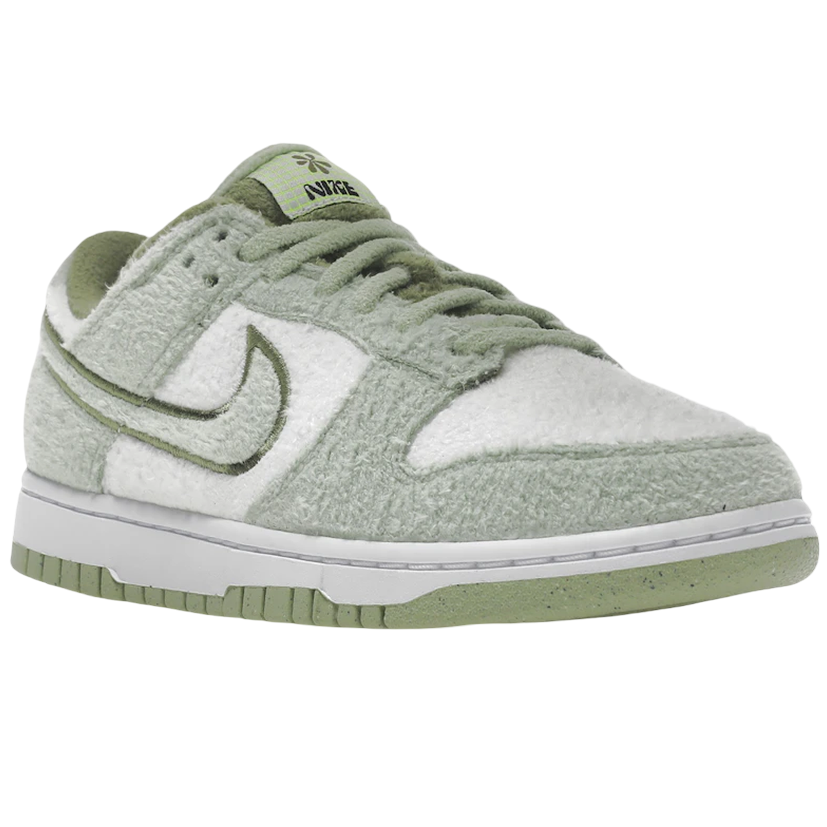 Miniatyrbild av Nike Dunk Low SE Fleece Pack Honeydew  2