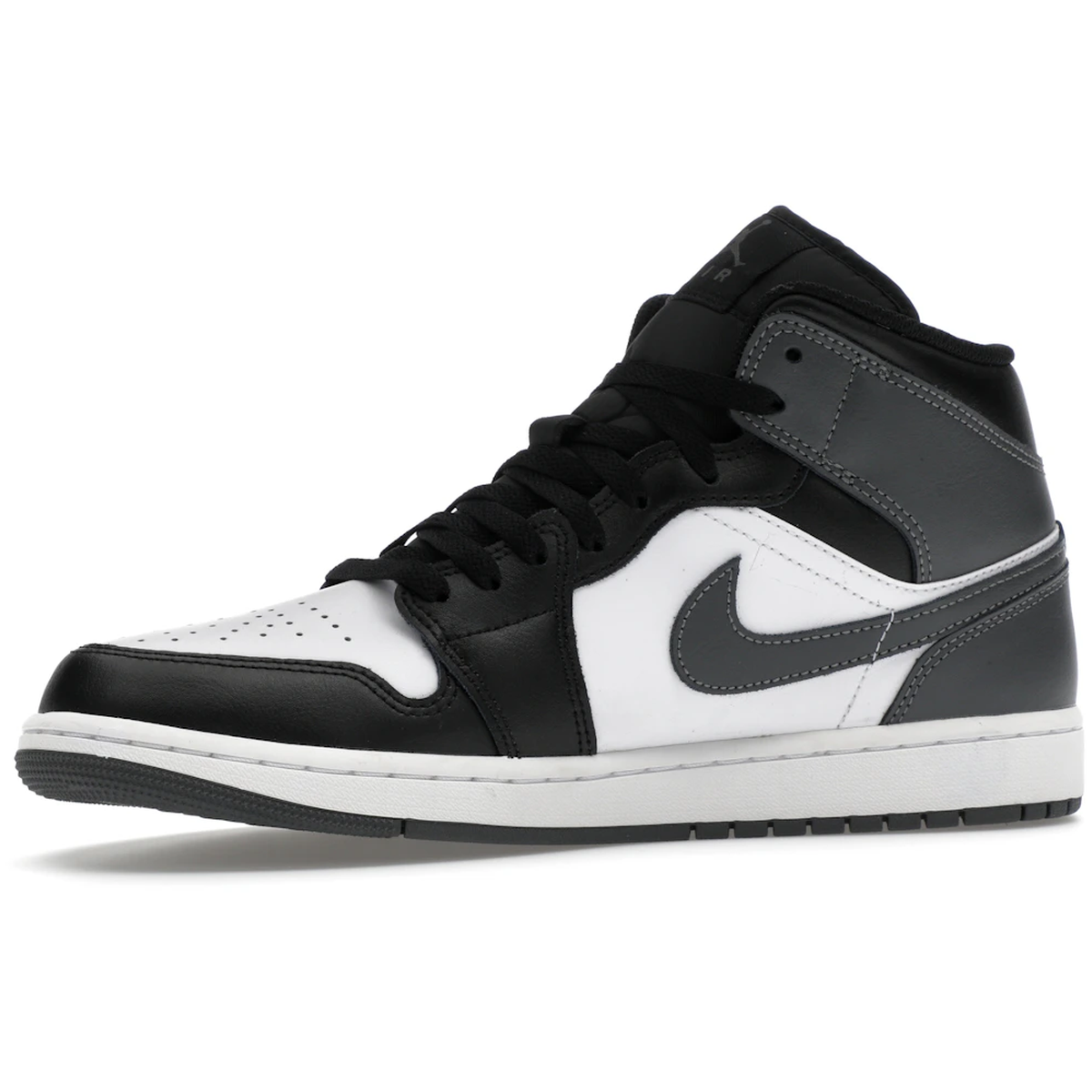 Miniatyrbild av Air Jordan 1 Mid Black White Iron Grey 3