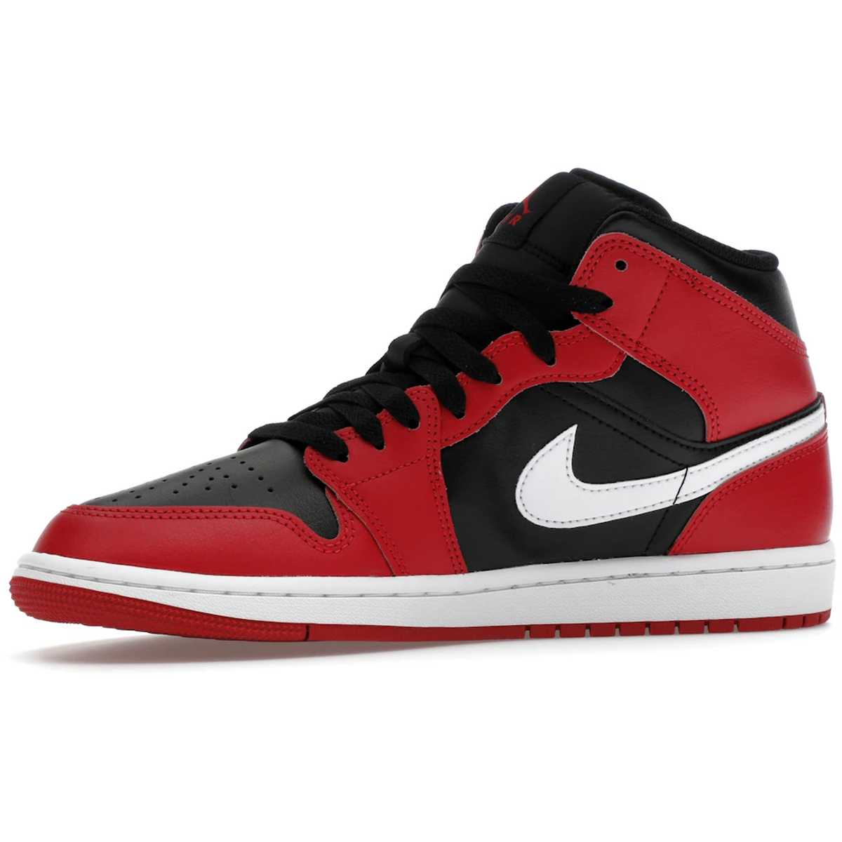 Miniatyrbild av Air Jordan 1 Mid Gym Red Black White (2024) 3