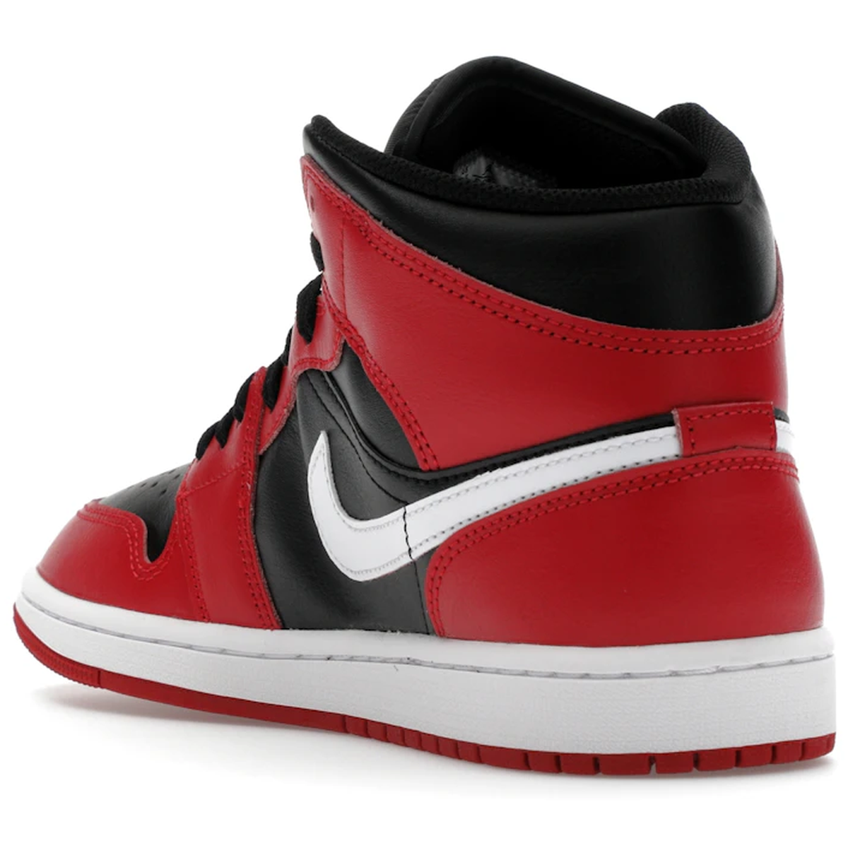 Miniatyrbild av Air Jordan 1 Mid Gym Red Black White (2024) 4