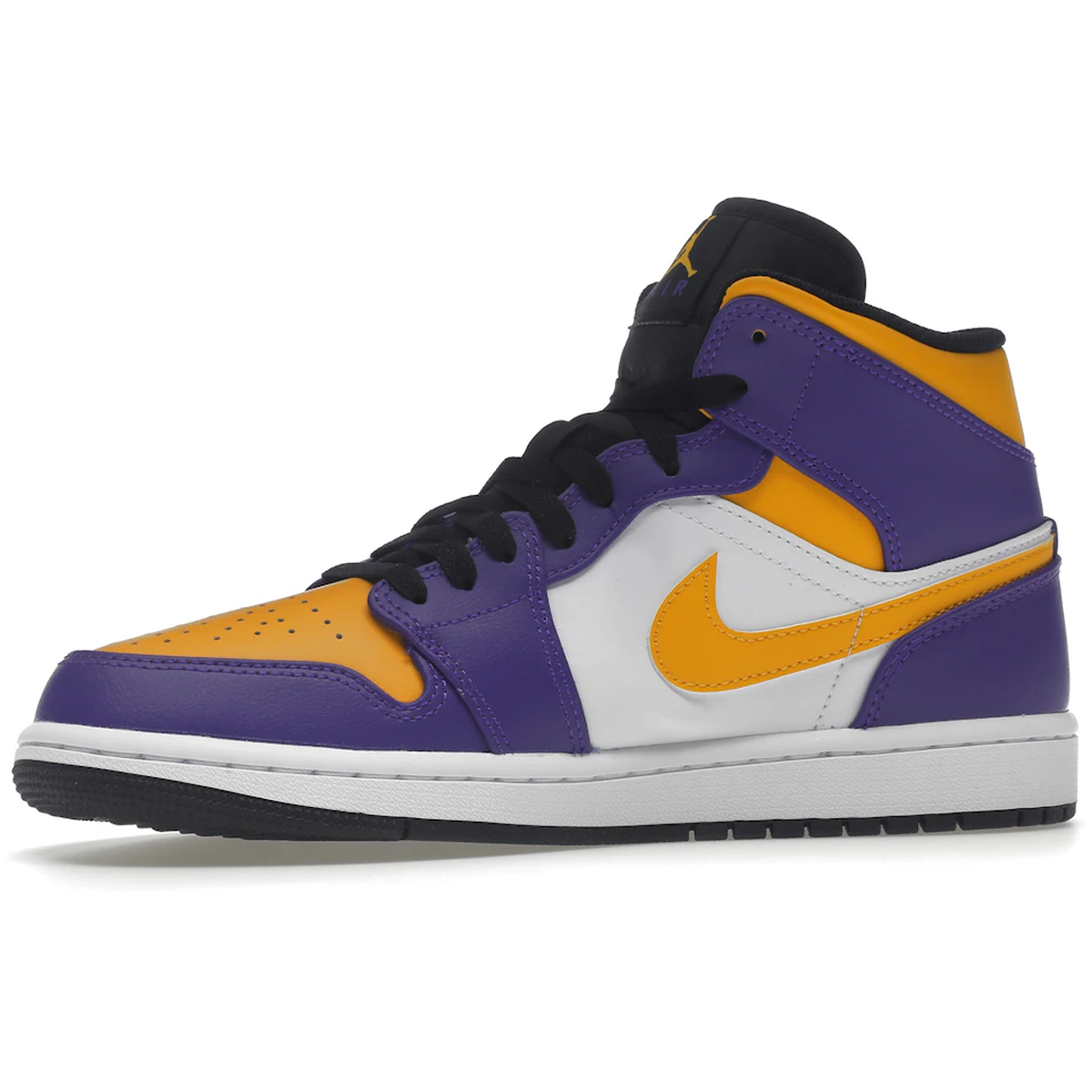 Miniatyrbild av Air Jordan 1 Mid Lakers (2022) 3