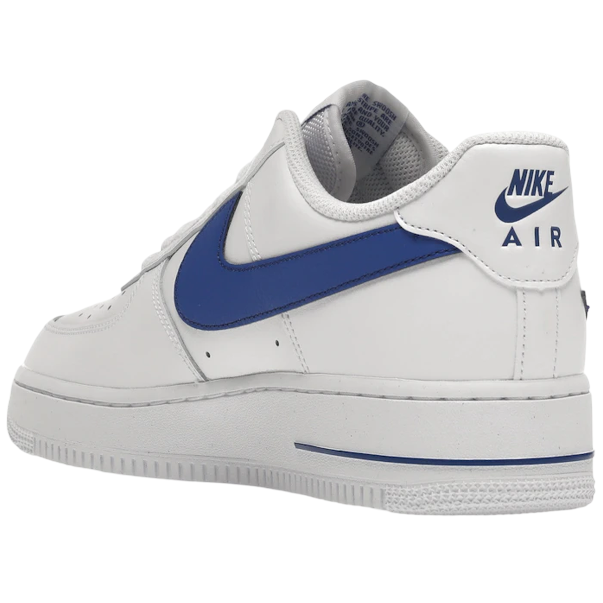 Miniatyrbild av Nike Air Force 1 Low '07 FM Cut Out Swoosh White Game Royal 4