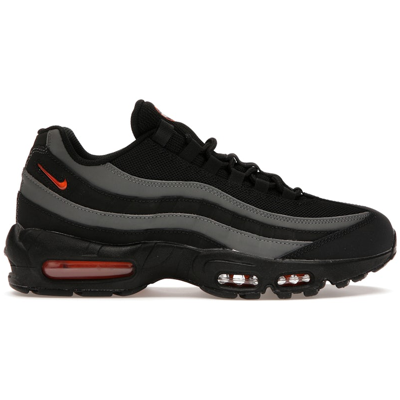 Nike Air Max 95 Black Grey Safety Orange