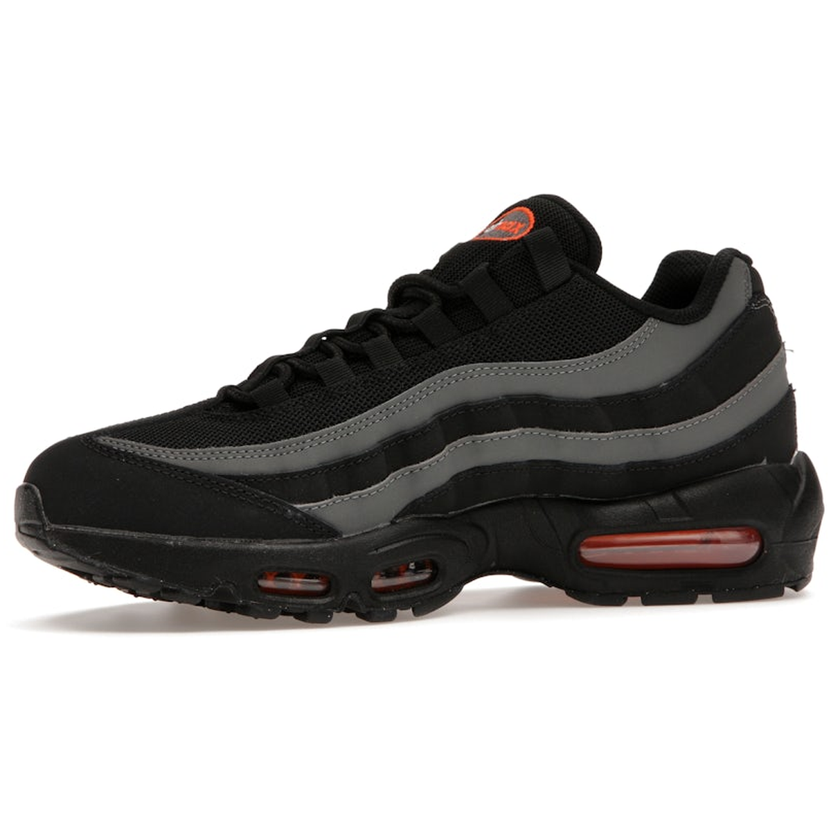 Miniatyrbild av Nike Air Max 95 Black Grey Safety Orange 3