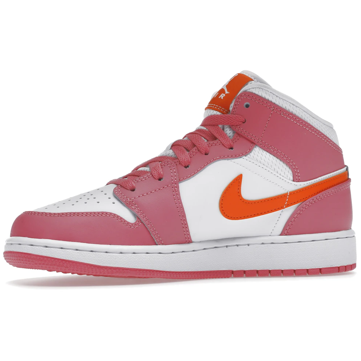 Miniatyrbild av Air Jordan 1 Mid Pinksicle Safety Orange  3
