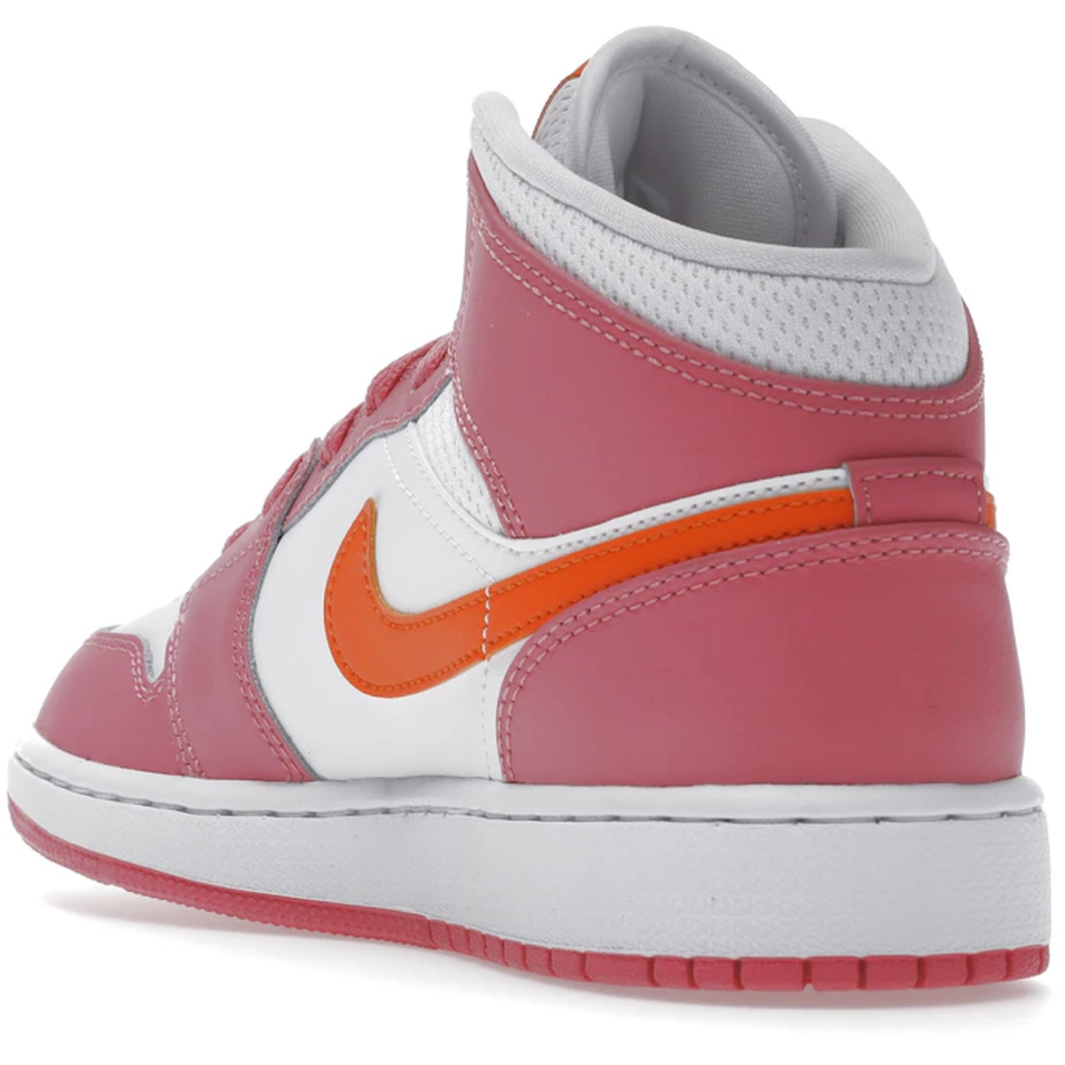 Miniatyrbild av Air Jordan 1 Mid Pinksicle Safety Orange  4