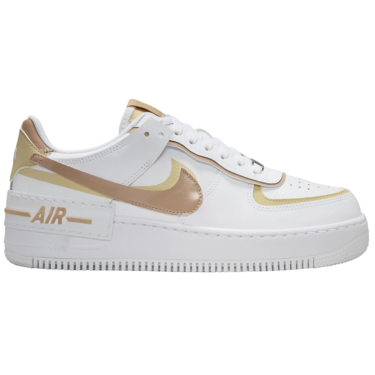 Nike Air Force 1 Low Shadow White Team Gold Rattan