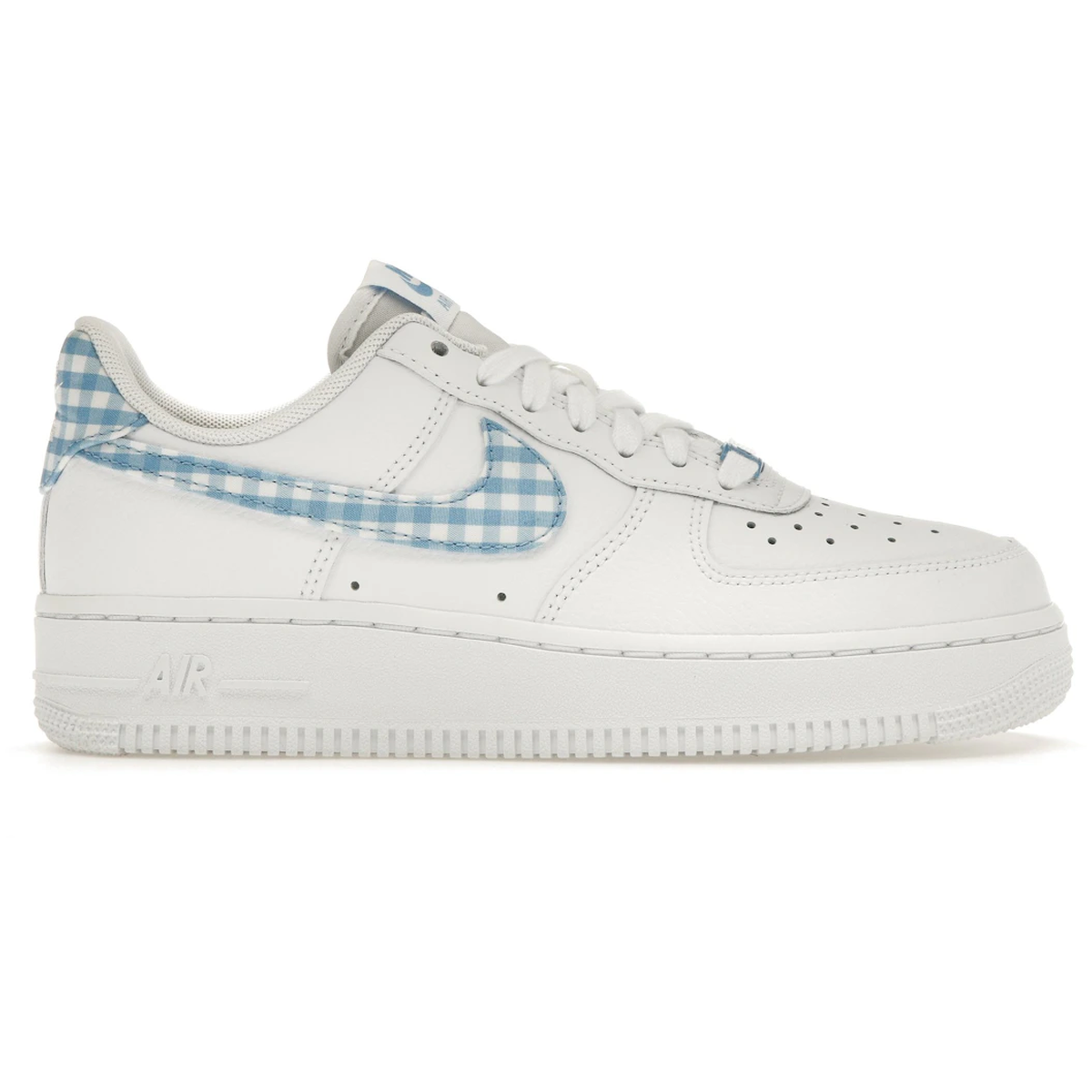 Nike Air Force 1 Low 07 University Blue Gingham